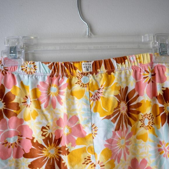 Billabong Boho Retro Style Floral Girls Pants - Picture 3 of 4